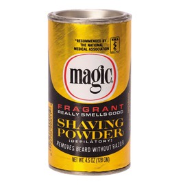 Magic Fragrant Shaving Powder 4.50 oz (Pack of 10)