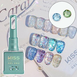 Kiss New York Carat 14 types of individual glitter gel / 키스뉴욕 캐럿 14종 단품 글리터젤