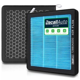 Dacall CF10285 HEPA Cabin Air Filter With Activated Carbon for Toyota Camry, for RAV4/Highlander/Corolla, for 4Runner, for Tundra/Prius/Sienna, for Lexus/Scion
