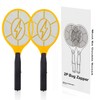 2 Pack Electric Fly Swatter, Handheld Bug Zapper Racket for