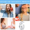 YVOETN Silver Toe Rings for Women Non Tarnish Adjustable Open