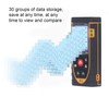 Infrared Laser Distance Meter Finder Large Backlit Screen High Accuracy