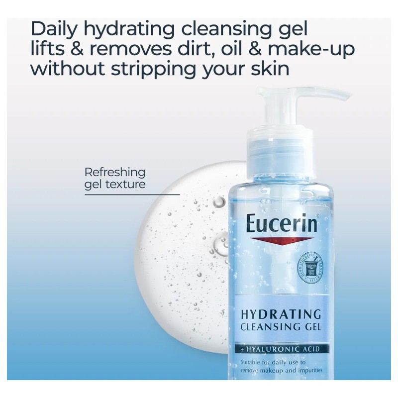 Eucerin Gel Limpiador Hidratante Eucerin Con Ácido
