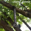Multi-functional Camping Hammer, Portable Hammers with Hook, Lightweight & Durable