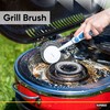 BBQ Grill Brush Bristle Free Stainless Steel Scrubber Cleaner Dishwashing