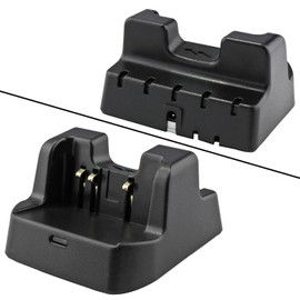abcGoodefg 2 Way Radio Battery Charging Dock Desktop Rapid Charger for Yaesu Vertex-Standard