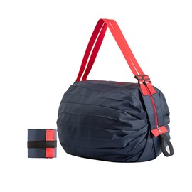 Defrko Reusable Shopping Bags, Foldable Grocery Storage Tote, Waterproof Oxford Cloth Bag for Shop, Large Durable Heavy Duty, Navy