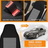 Kistrba Front & Rear Seat Cover Compatible with 1982-2002 Chevy