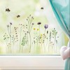 Wandtattoo Loft Window Stickers Spring with Wildflower Meadow Spring Motif