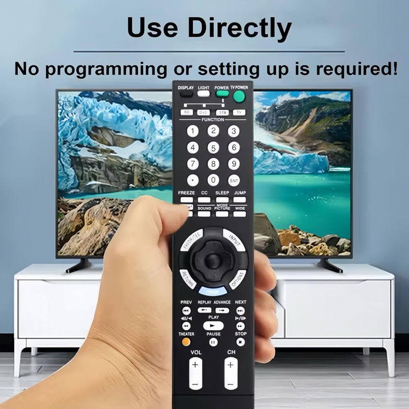 RM-YD017 Replacement Remote Control for Sony TV KDL52WL130PKG KDL-52WL KDL-52WL130130PKG