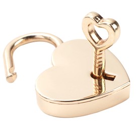 Lock with Key Gifts for Women and Men, Gold Padlock Small, Love Lock Wedding Anniversary Gifts, Love Lock Engagement Gifts, Anniversary Gifts, Key Decoration