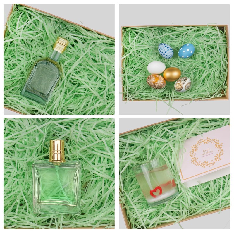 JIWINNER 8 oz (1/2 LB) Cut Paper Shred Filler for