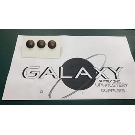 Galaxy Supply Inc. Decorative Nails - C.S. Osborne & Co. No. 7264-ND 5/8 - Natural Dark - 3/4" Diameter x 5/8" Length (50 Nails/Box)