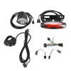 Bike Headlight Taillight Set High Brightness LED Front and Back