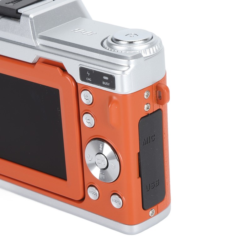 Smart Digital Camera 64MP 4K 20x Zoom 180° Flip Screen
