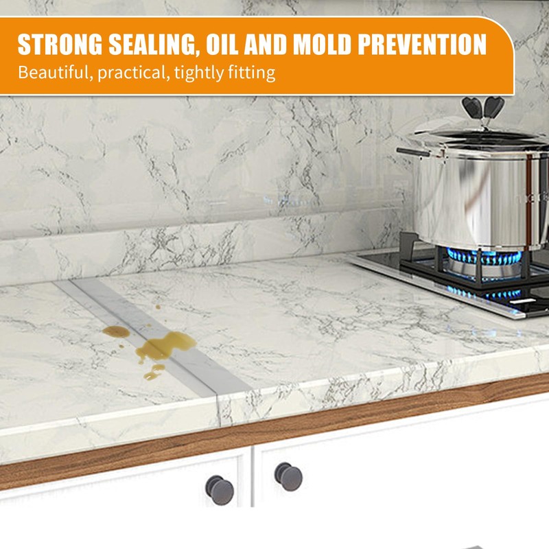 Pack of 2 Worktop Connecting Rail for Kitchens, Kitchen Plate,