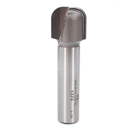 Whiteside Router Bits 1374 Bowl and Tray Bit with 1/4-Inch Radius 3/4-Inch Cutting Diameter, 5/8-Inch Cutting Length, and 1/2-Inch Diameter Shank