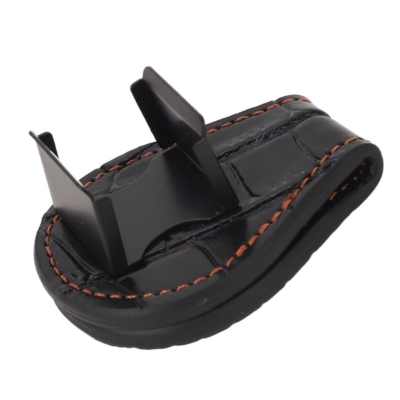 Billiard Chalk Holder Leather Portable Pool Cue Chalk Case with