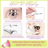 Fmalra Magnetic Eyelashes, Magnetic Eyelashes Without Eyeliner, Reusable Natural Look