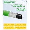 TechSweepPro Pressure Washer Hose 50FT 3/8" for Cold and Hot