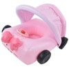 Car Shaped Babies Swim Float Boat Thickened Safe Pink Toddler