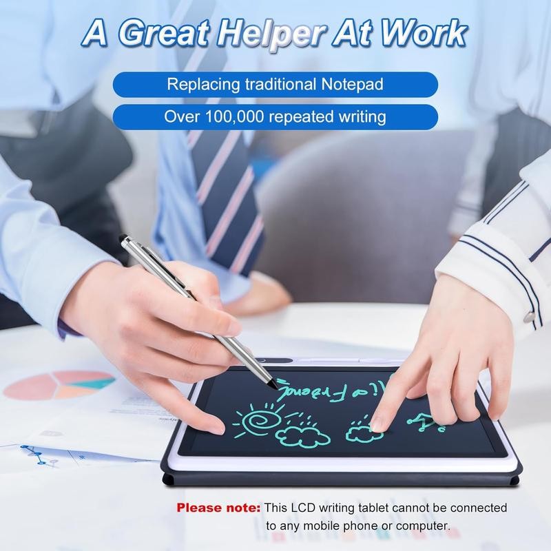 10 inch LCD Writing Tablet Electronic Writing Notebook with PU