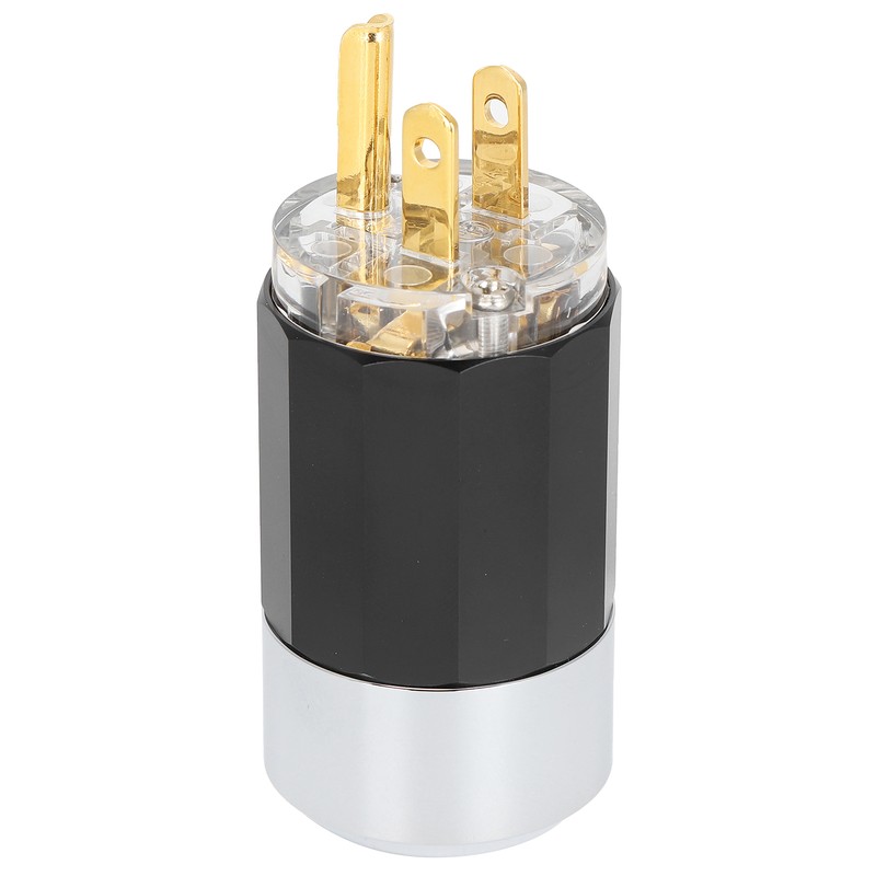 Monosaudio Pure Copper 24K Gold Plated Power Plug HIFI Audio