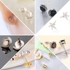 1200Pcs Earring Backs, Earring Backings iBayam 10 Styles Earring Back