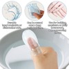 2pcs Toe & 2pcs Finger Covers, Silicone Waterproof Durable Finger