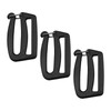 Baoblaze 5pcs Adjustable Buckles Webbing, Plastic Buckle for Webbing, Buckle