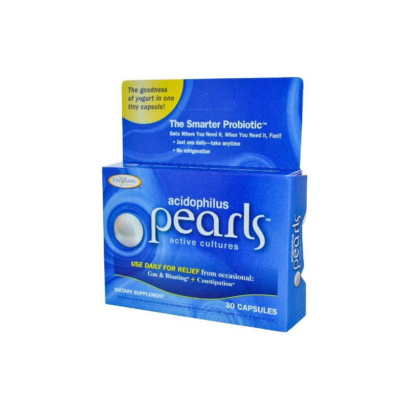 Enzymatic Therapy - Acidophilus Pearls - 30 Capsules