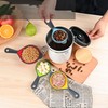 SPUVGVC Measuring Cups and Spoons Set, Collapsible Silicone Measuring Cups