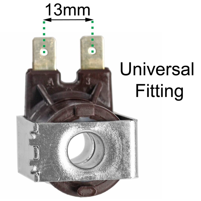 SPARES2GO Universal Electric Power Shower Solenoid Coil (30mm / 13mm)