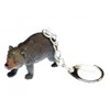 Miniblings Bear Key Ring Chain Forest Animal Brown Teddy Dark