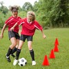 FORYNXHWIN Pack of 10 Football Marking Cones, 18 cm Hat,