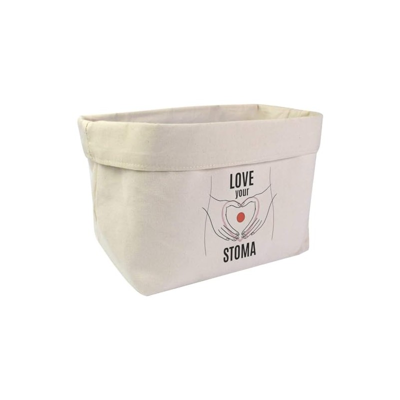 Large 'Love Your Stoma' Canvas Organiser/Storage Bag (OR00031943)