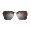 French Connection Women's Coralie Sunglasses, Gold, 62 mm