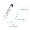 HaBeuniver 10ml Luer Slip Syringe with Measurement - 30 Pack
