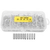 500PCS Single Double Barrel Crimping Sleeve Fishing Line Wire Leader