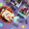 100 Pack Easter Day Treat Bag Easter Bunny Cello Bag