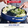 Blue Diamond 5QT Saute Pan with Lid, Non Toxic PFAS-Free