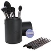 Britains Beauty Silver Makeup Brush Set – Complete 11-Piece Premium