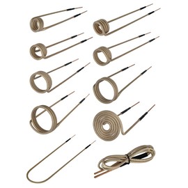 10Pcs Induction Heater Preformed Coil Kit with Flexibility and Long Lifespan for Magnetic Induction Heater, Removing Rusty Bolts and Nuts