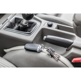 WoWMakrt 2 x Car Seat Gap Filler for Car, SUV, Truck Gap Filler - Seat Gap Filler for Car Seat Seal Gap Filler | Does Not Fall in the Seat Gap with Gap Pads Gift Driver, Light Grey