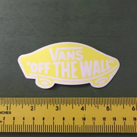 Van's vans off the wall sticker Surfing