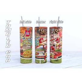 49ers Tumbler Cup Coffee and Cold Drinks
