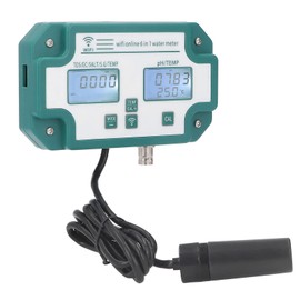 6 in 1 Multifunctional Water Quality Meter WiFi Connection PH TDS EC SG Salt Temperature Tester for Aquariums (EU)