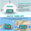 GRYVOZE 2 PCS 3/4 Inch Digital Turbine Flow Meter, 0.8-13.2