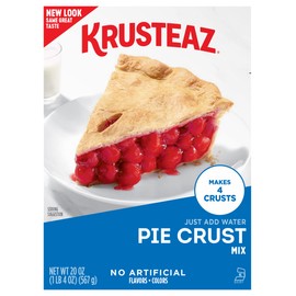 Krusteaz Traditional Light & Flaky Pie Crust Mix, 20 Ounce (Pack of 6)