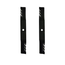 (New) 2 Blades for Predator II Compatible with John Deere LA Series 42" Mower Deck fits Other Models in Description